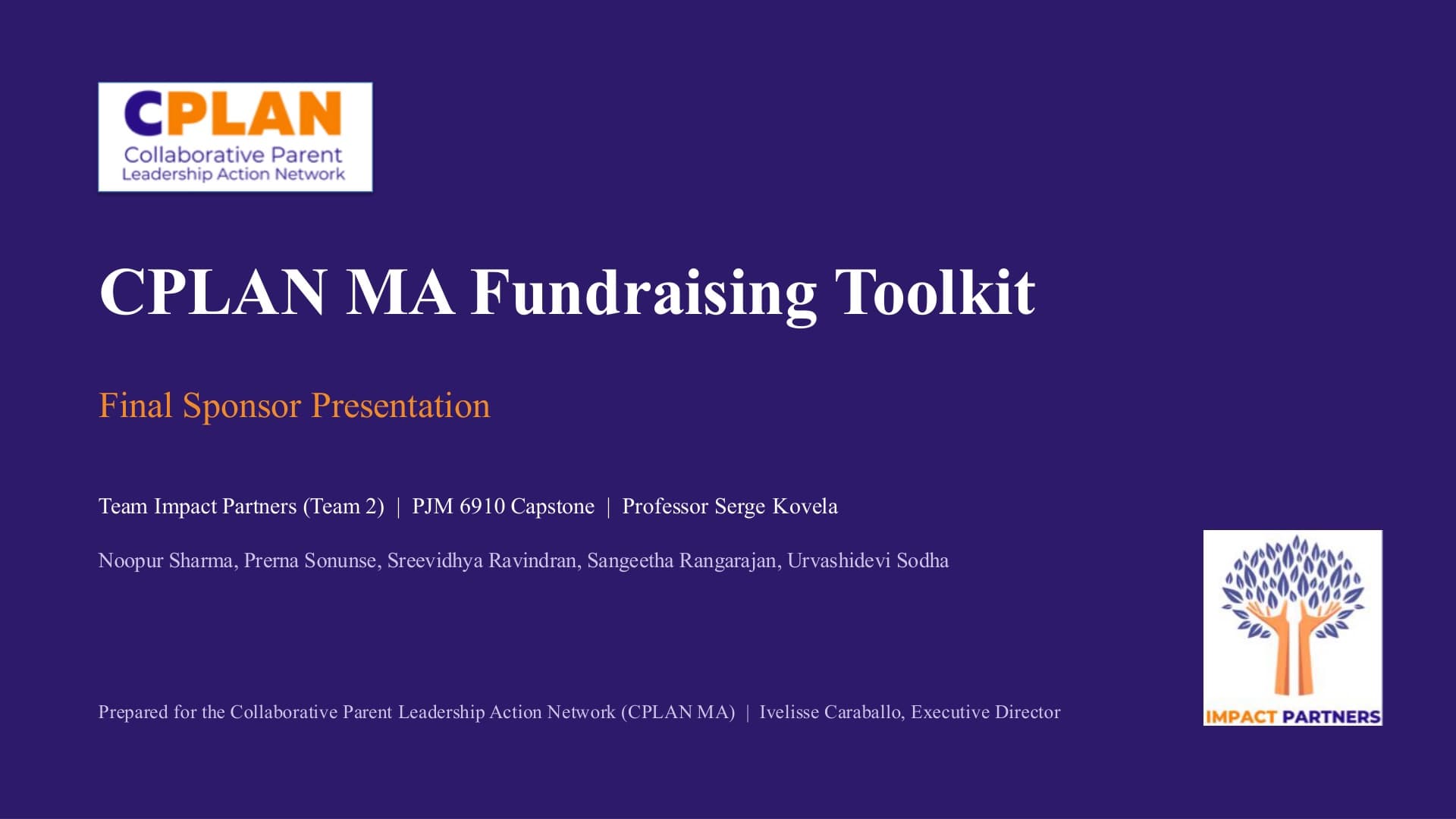CPLAN MA Fundraising Toolkit
