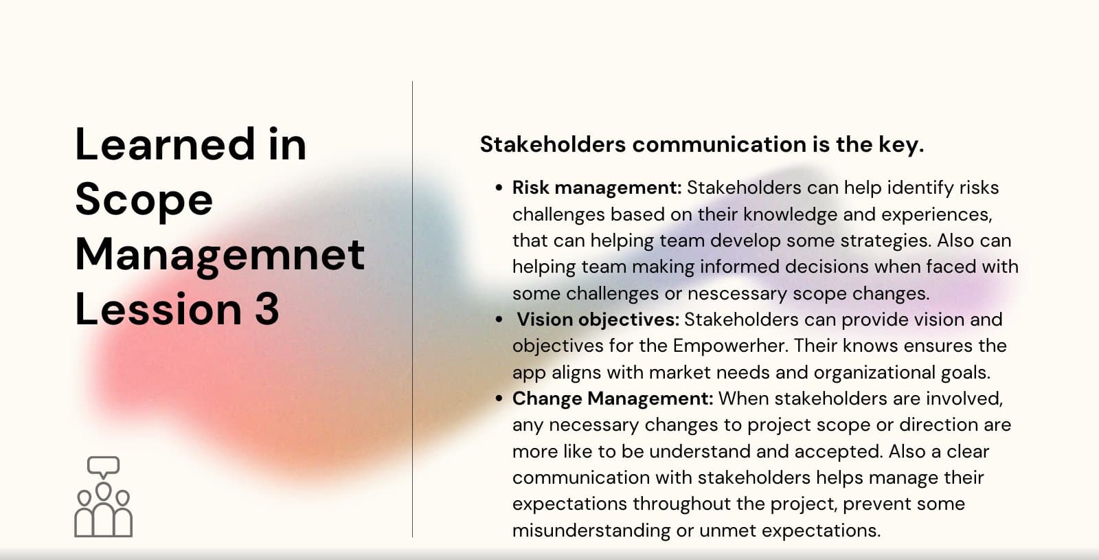 EmpowerHer — Project Scope & WBS Design